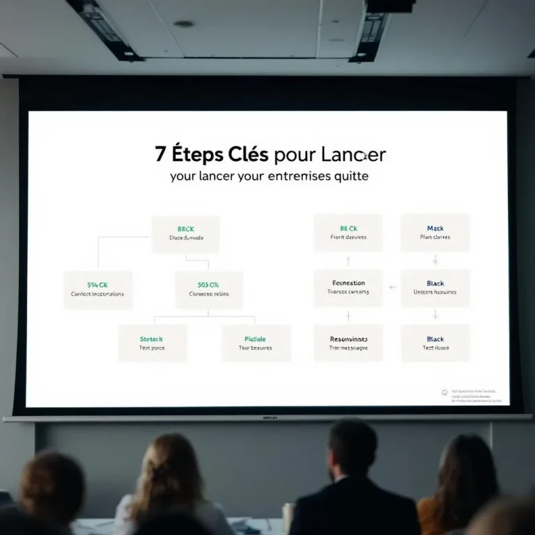 7 Étapes Clés pour Lancer Votre Entreprise Quand Vous Quittez le Salariat